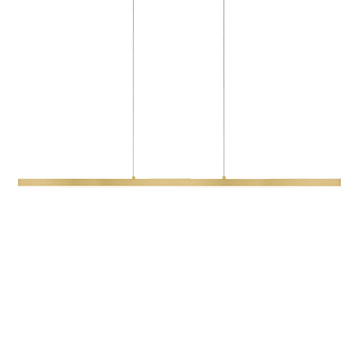 Suspension linéaire Vega Or brossé, 56", 3000K – Kuzco Lighting