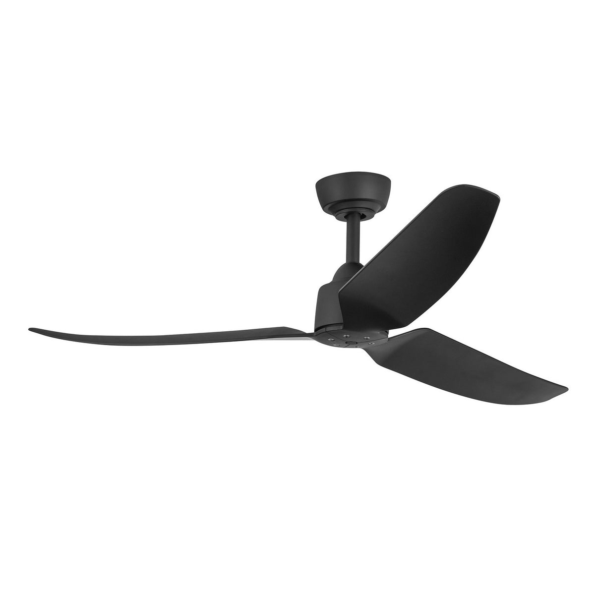 Ventilateur de plafond Hugo Non, Noir, 52" – vue 2