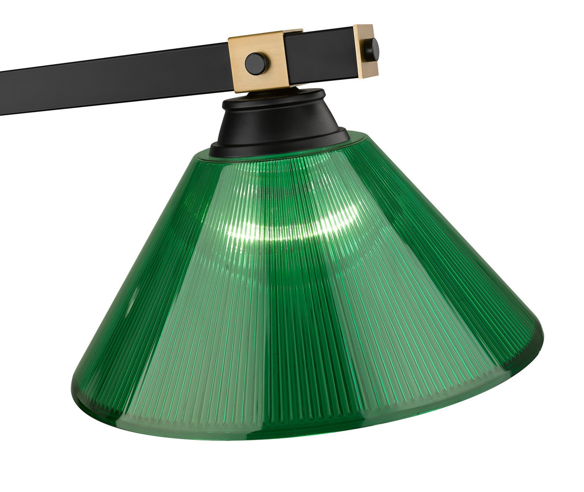 Suspension linéaire Bronte Vert, 14" – vue 5
