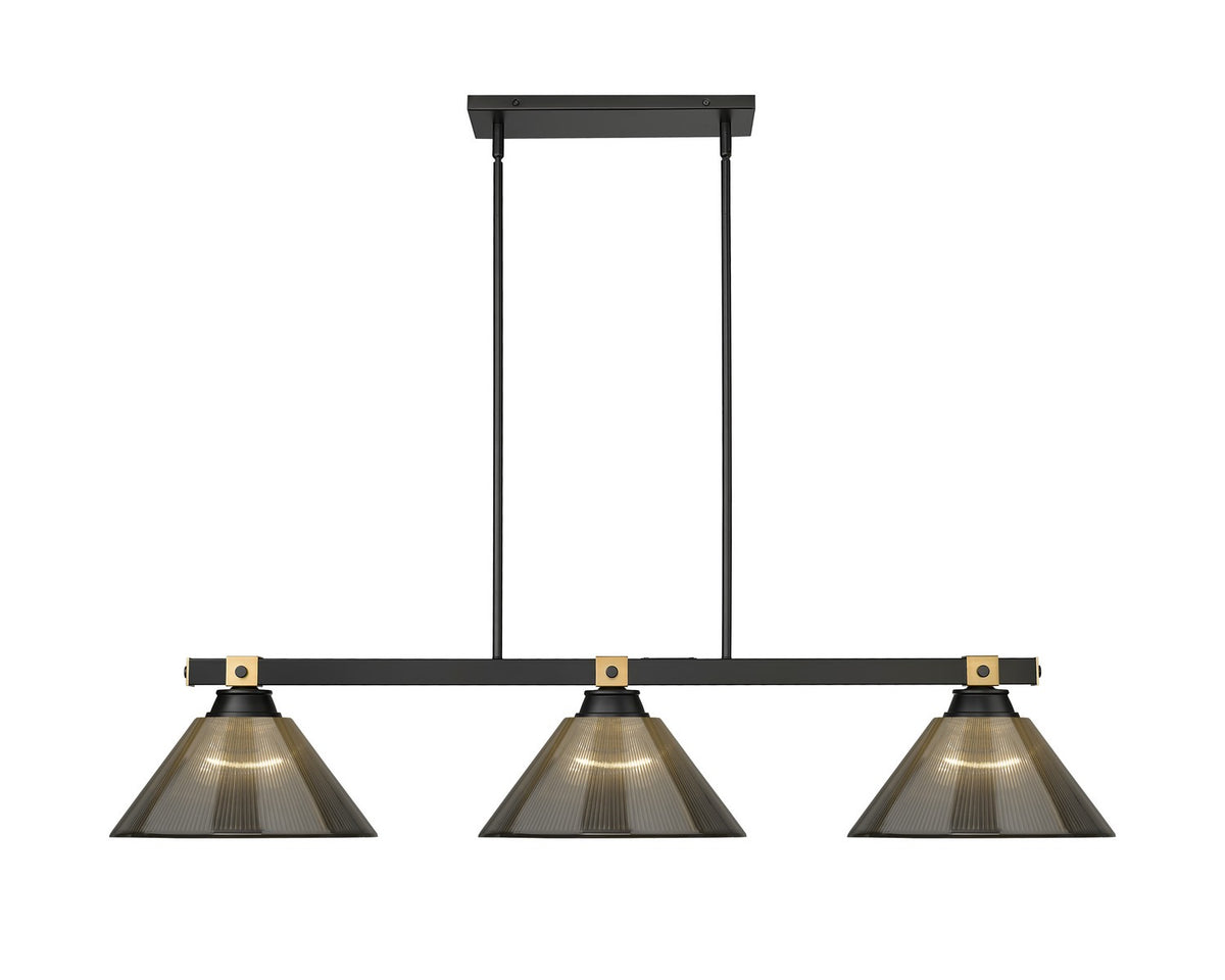 Suspension linéaire Bronte Fumé, 14" – vue 2
