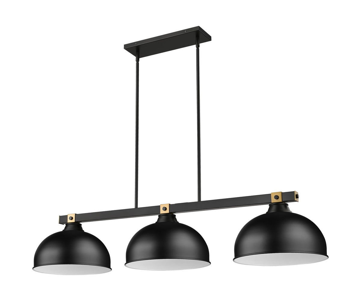 Suspension linéaire Bronte Noir mat, 13" – vue 4