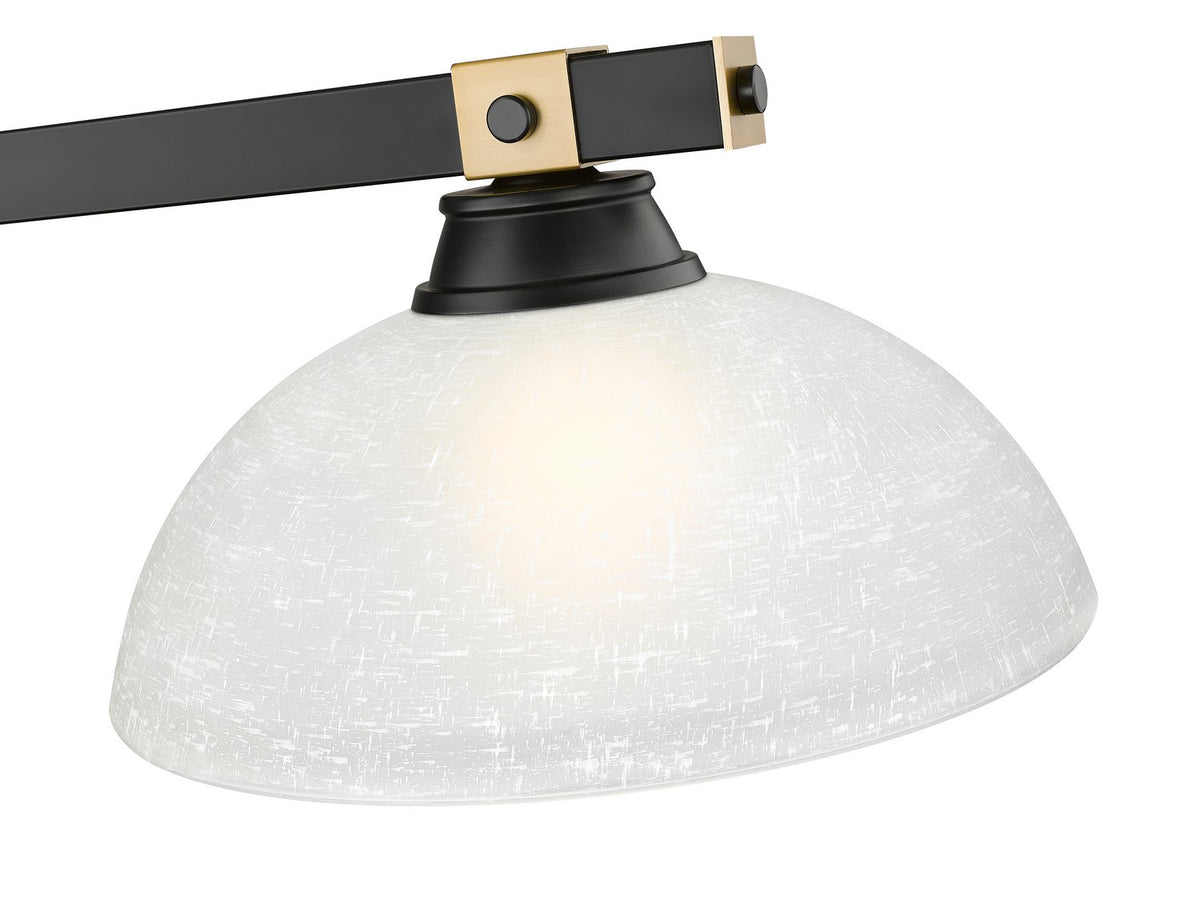 Suspension linéaire Bronte Lin blanc, 13 1/2" – vue 5
