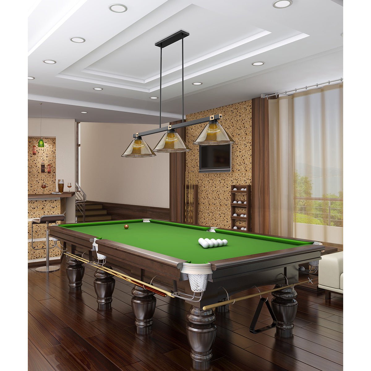 Lampe de billard Bronte