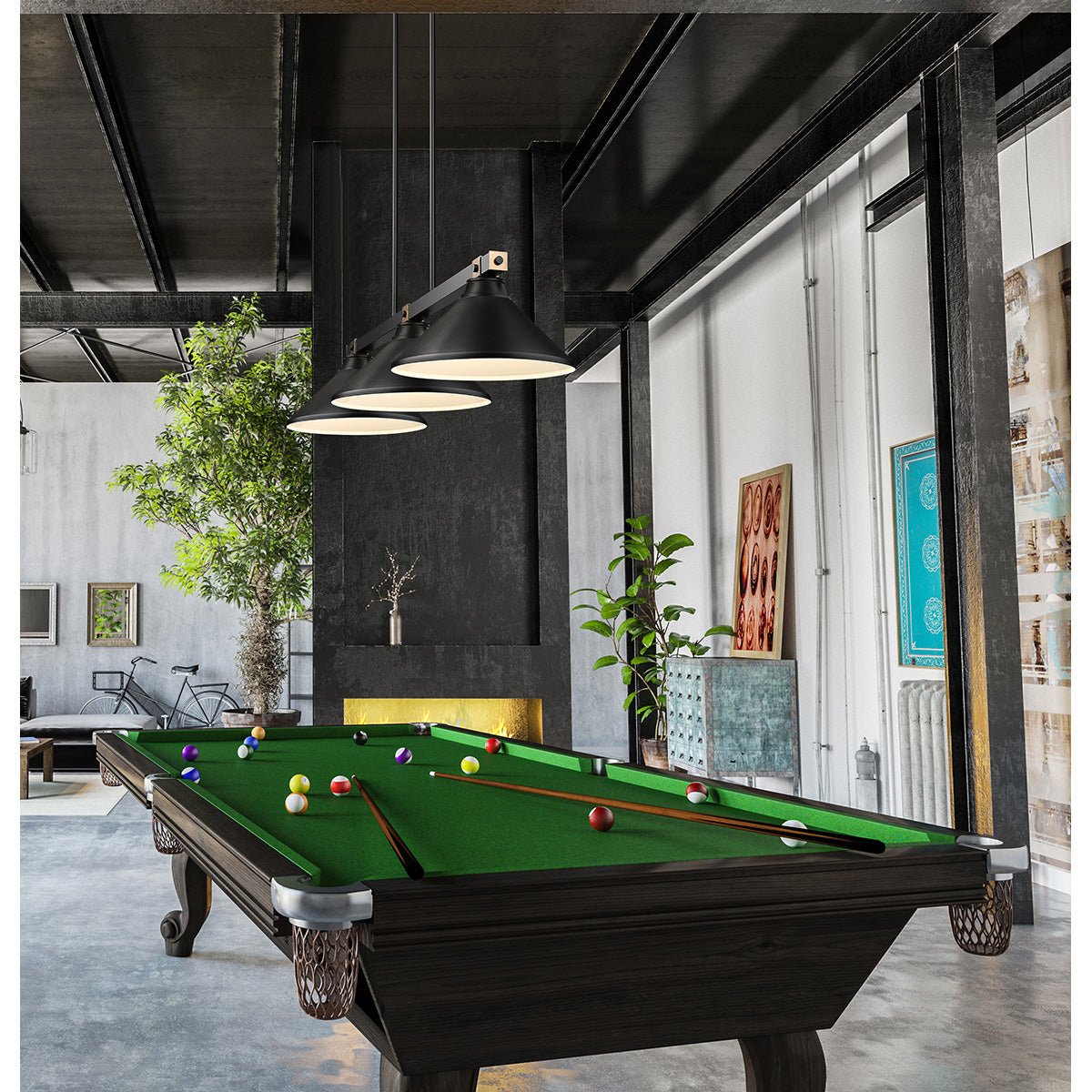 Lampe de billard Bronte