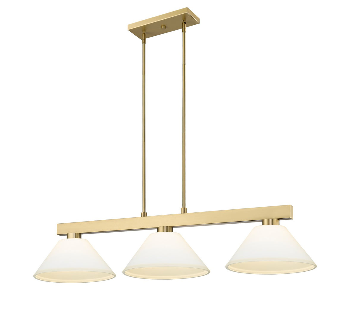 Suspension linéaire Cobalt Opale mate, 14 1/4" – Z-Lite