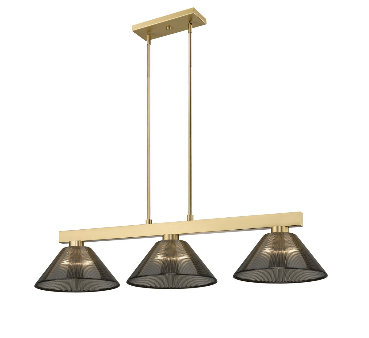 Suspension linéaire Cobalt Fumé, 14 1/4" – Z-Lite