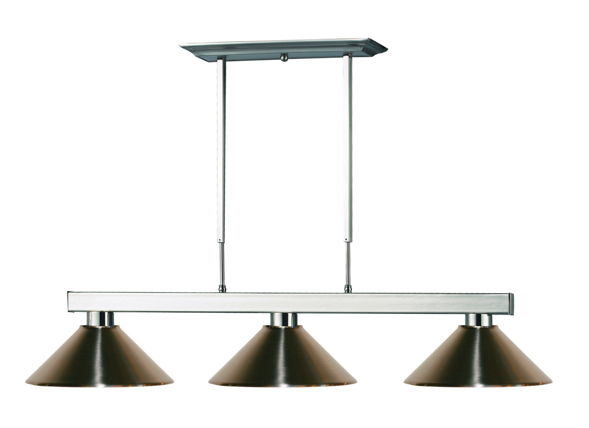 Suspension linéaire Players Nickel brossé – Z-Lite