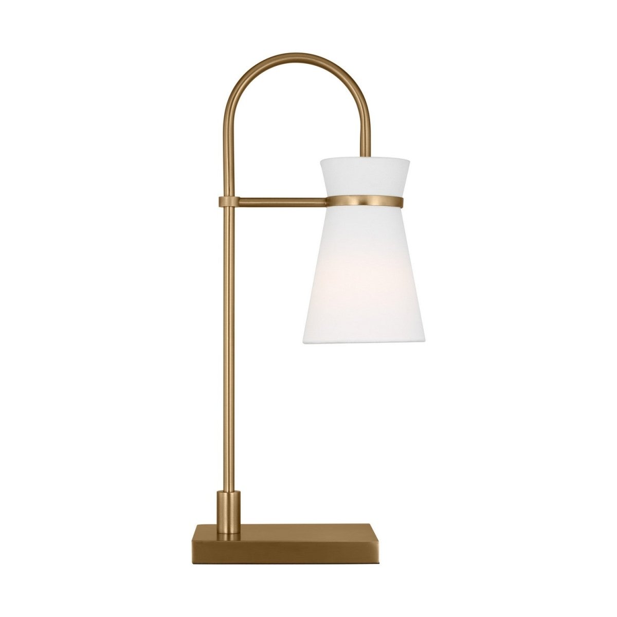 Lampe de bureau Binx - Laiton satiné by Visual Comfort Studio | Luminaires & cie