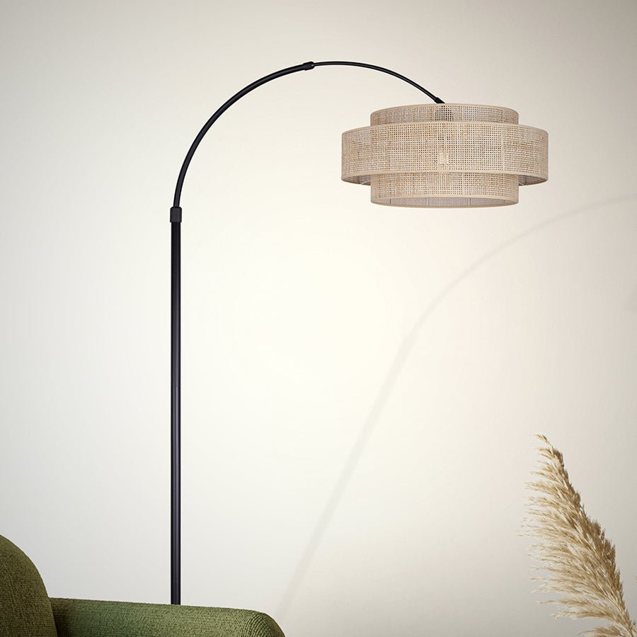 Lampe de plancher Bellamy - Noir mat by Canarm | Luminaires & cie