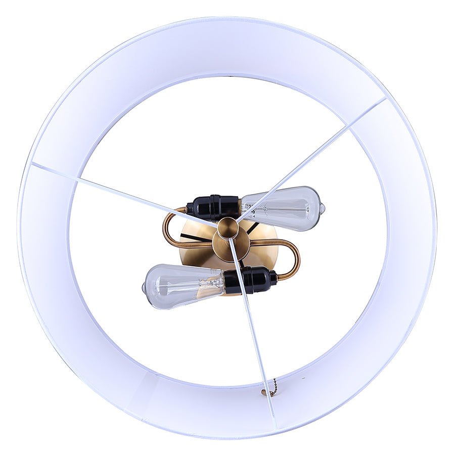 Lampe de plancher Clara - Or by Canarm | Luminaires & cie