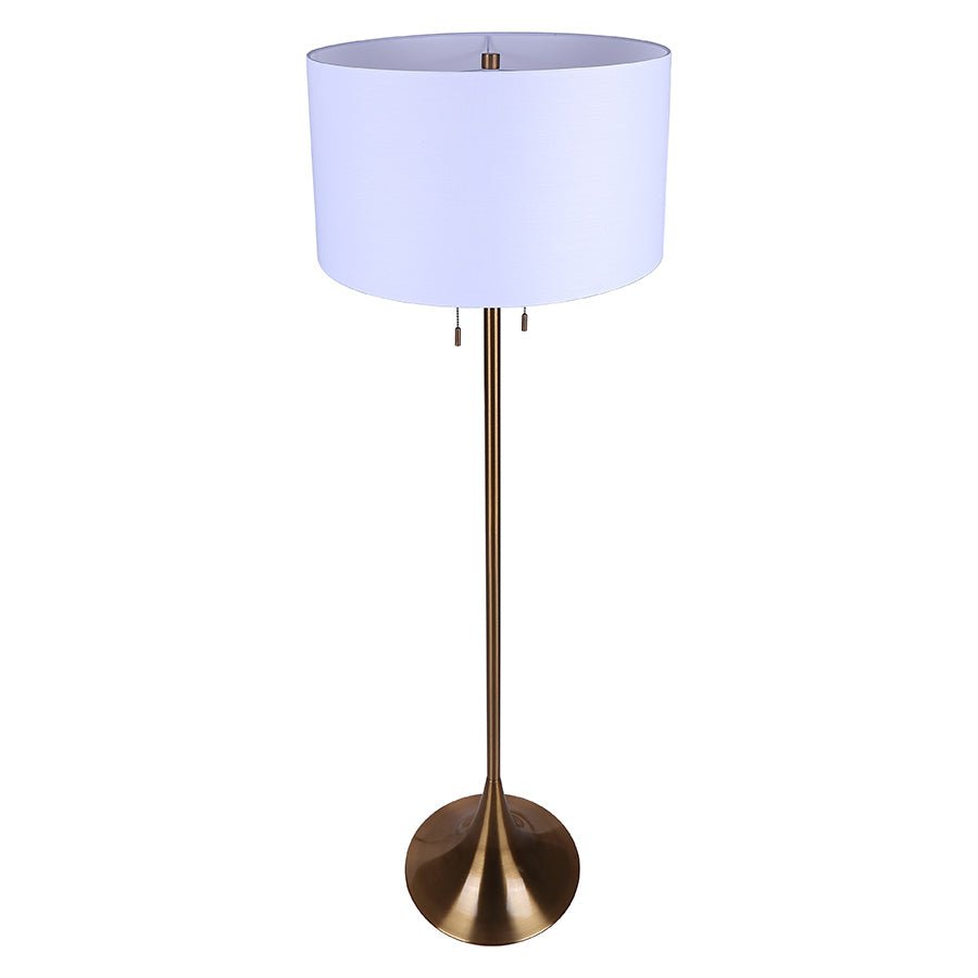 Lampe de plancher Clara - Or by Canarm | Luminaires & cie