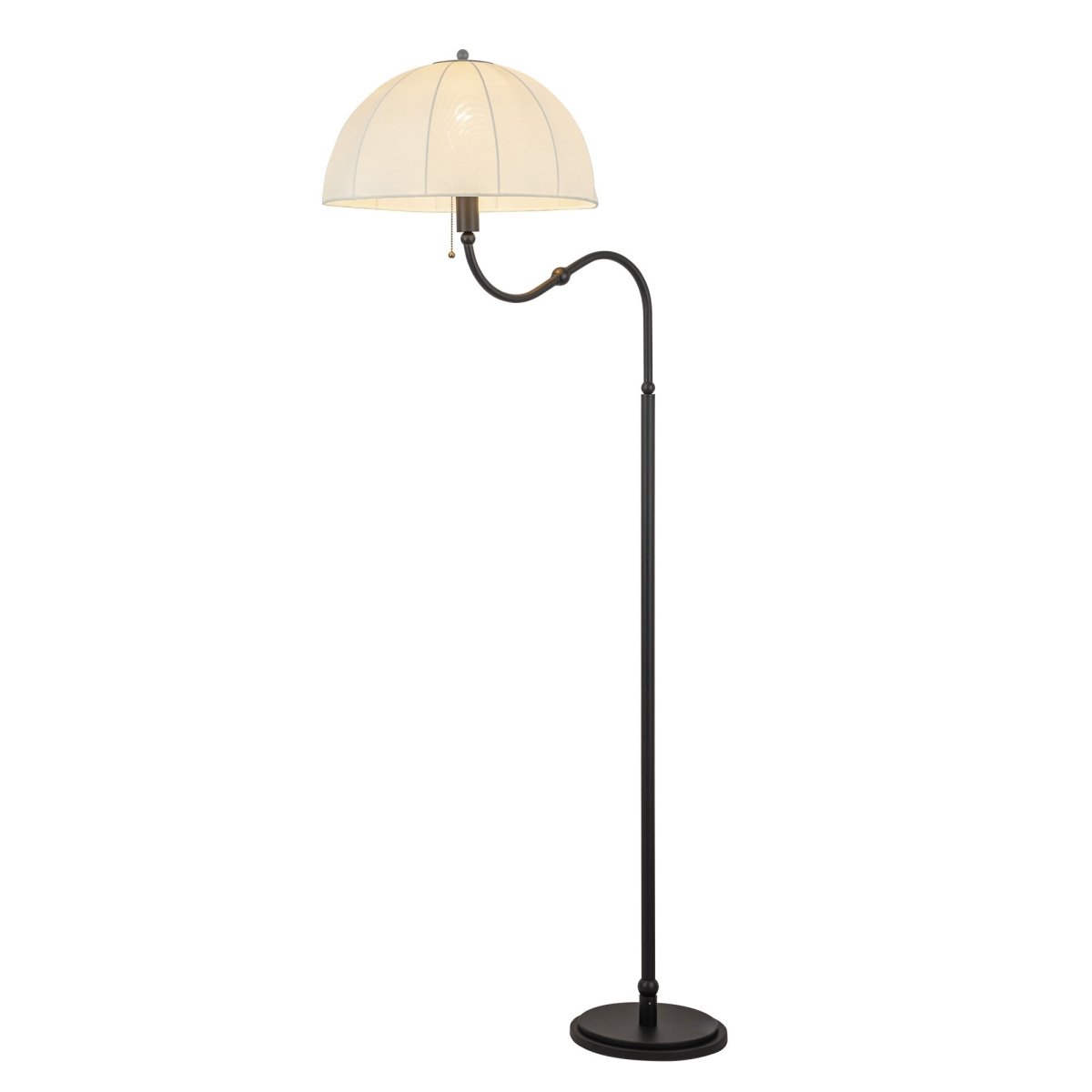 Lampe de plancher Crosby - Noir mat by Alora Lighting | Luminaires & cie