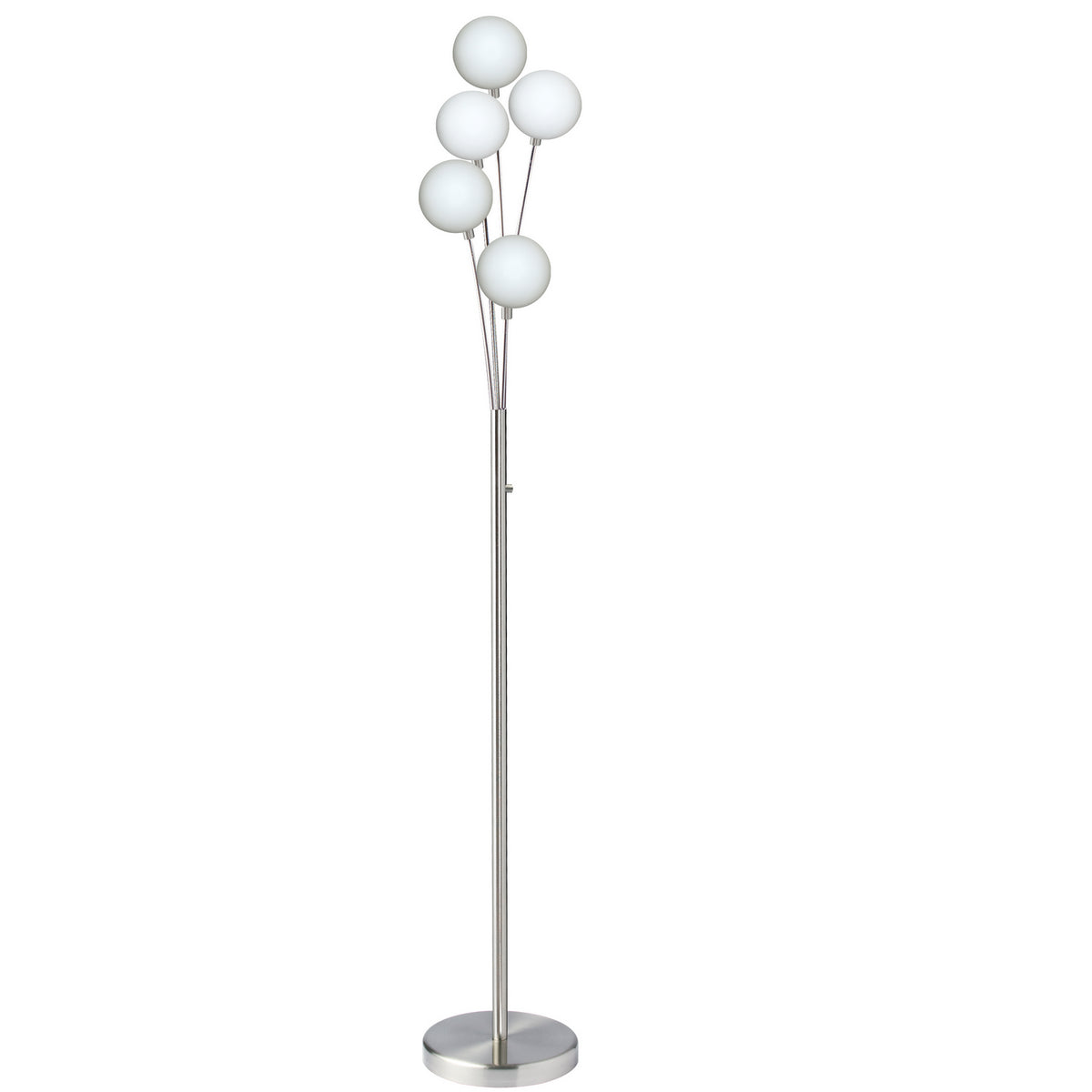 Lampe sur pied 306F Chrome satiné – Dainolite