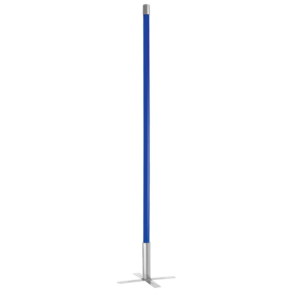 Torchère Dainostix Bleu / Argent – Dainolite