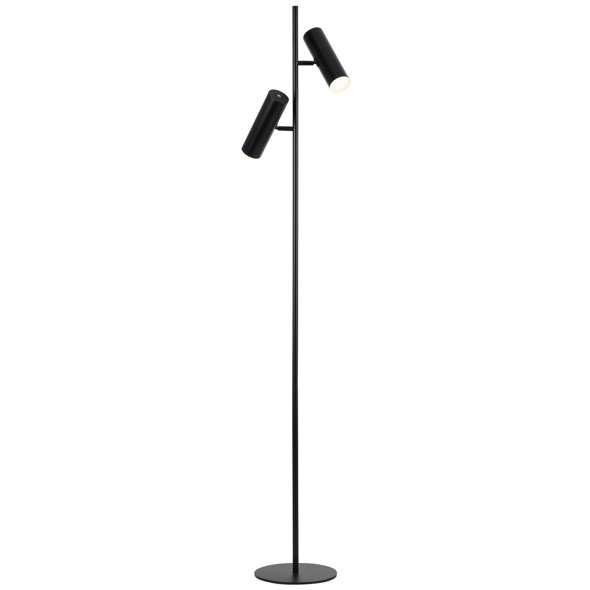 Lampe sur pied Constance Noir / Noir mat – vue 2