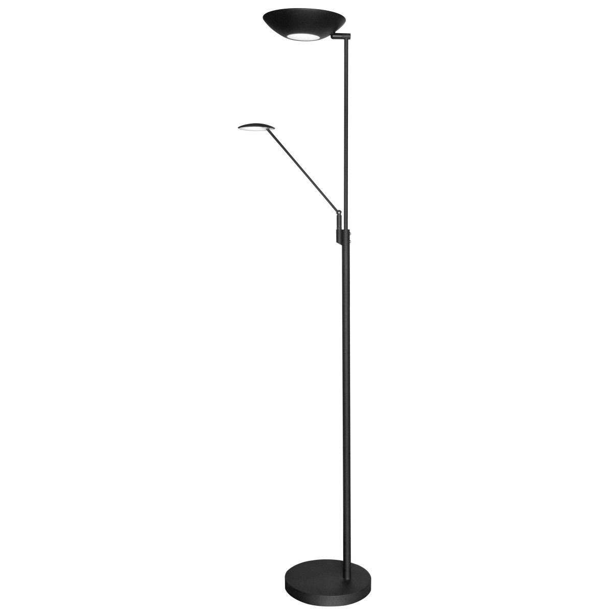 Lampe de plancher de lecture Daino 170 - Noir by Dainolite | Luminaires & cie