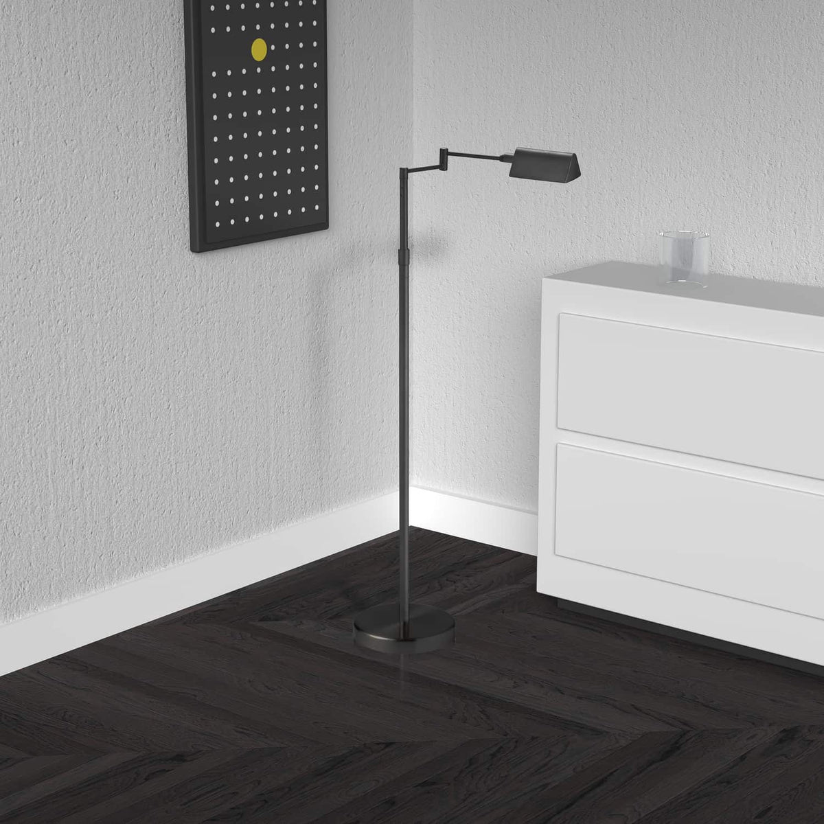 Lampe sur pied 9257LEDF Noir – vue 2
