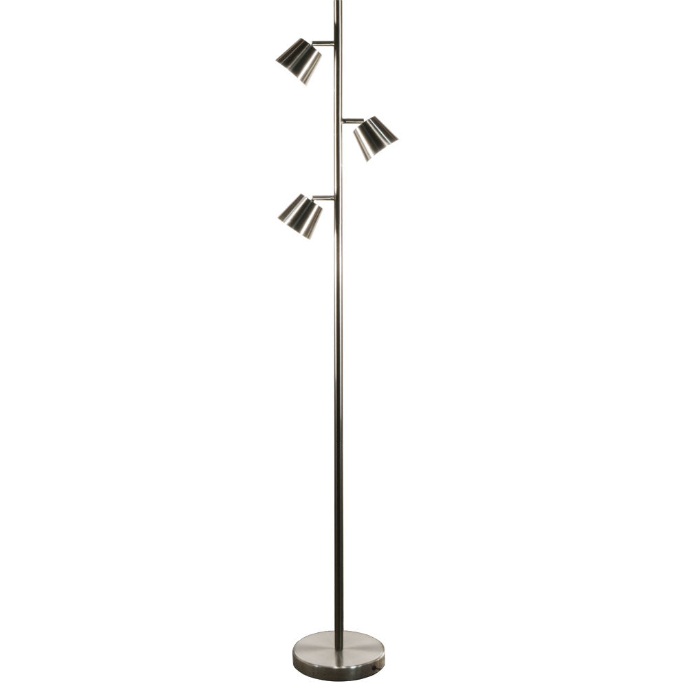 Lampe sur pied Modern Chrome satiné – Dainolite