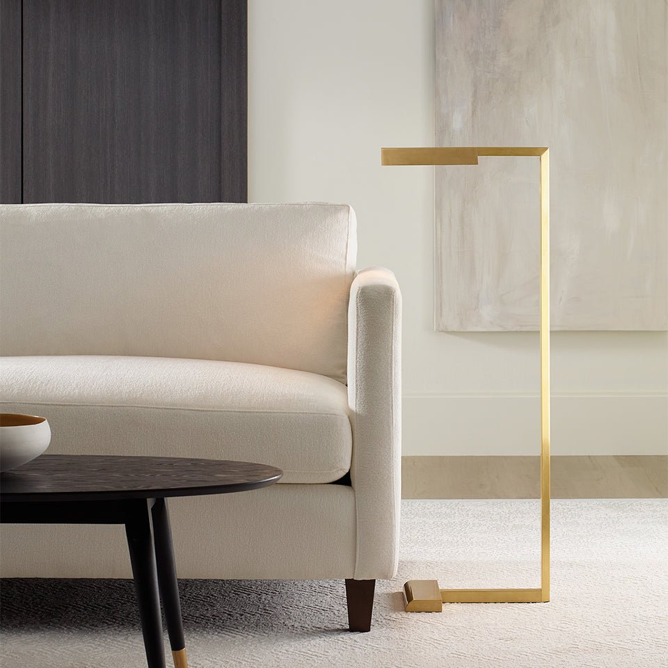 Lampe de plancher Dessau - Noir 38" by Tech Lighting | Luminaires & cie