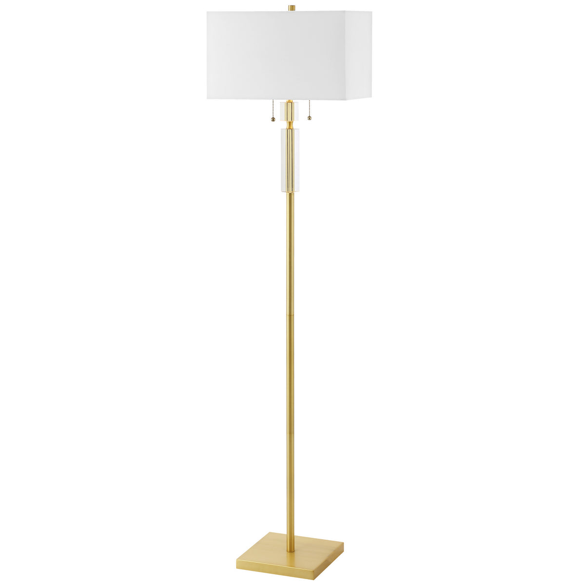 Lampe sur pied DM231F Laiton vieilli – Dainolite