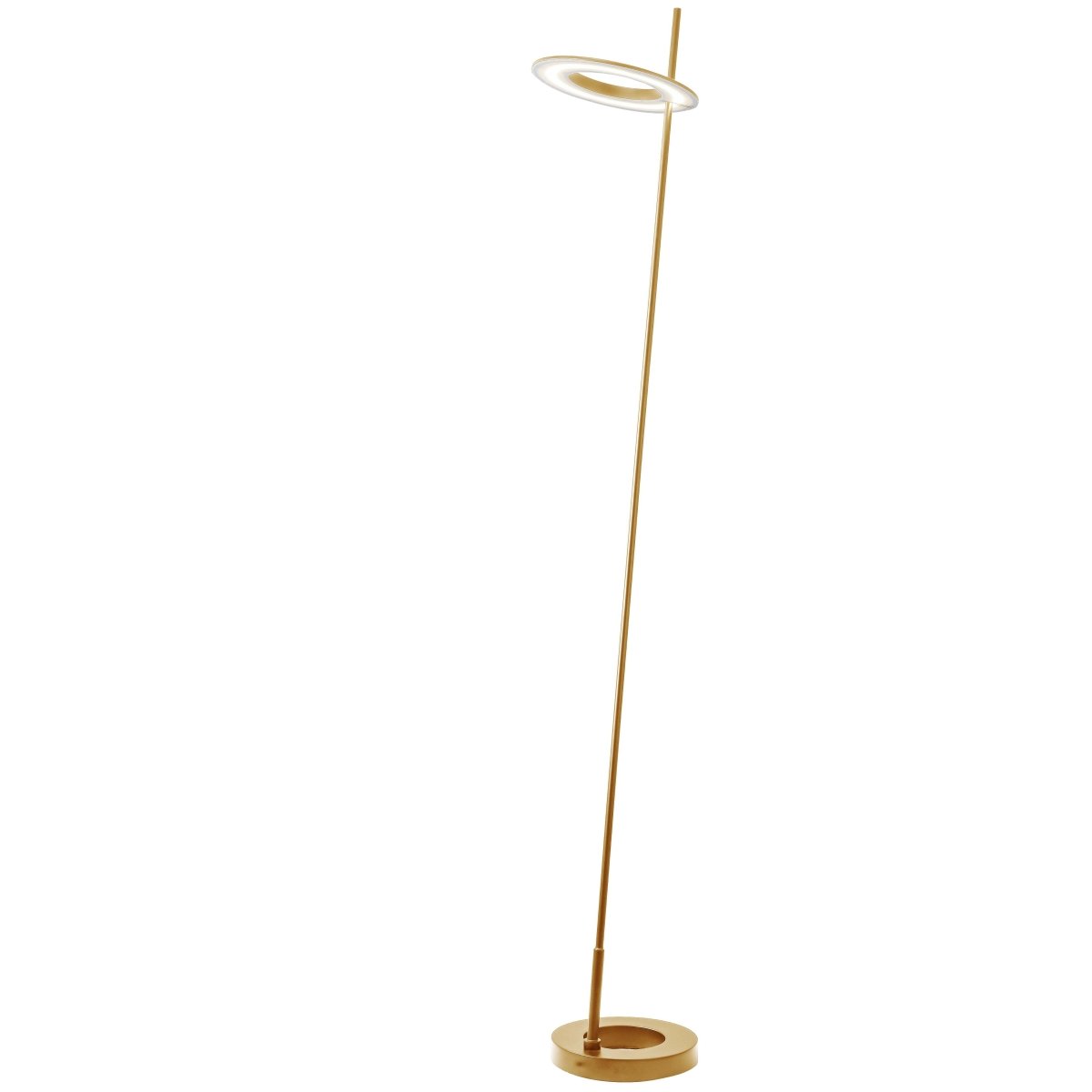 Lampe de plancher Finley - Laiton vieilli by Dainolite | Luminaires & cie