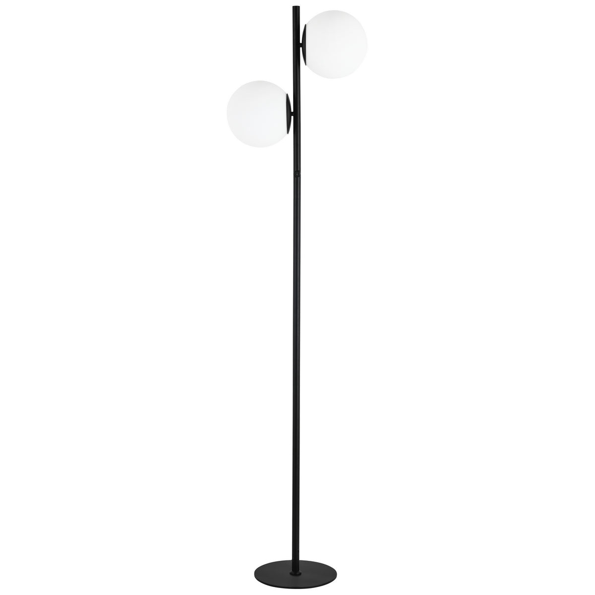 Lampe sur pied Folgar Noir / Noir mat – Dainolite
