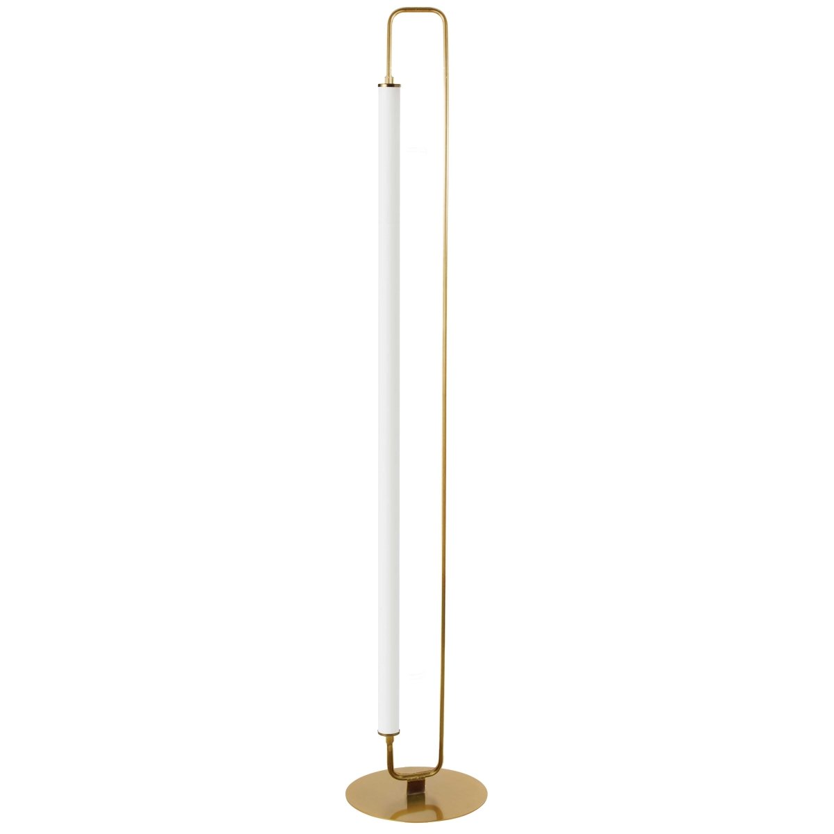 Lampe de plancher Freya - Laiton vieilli by Dainolite | Luminaires & cie