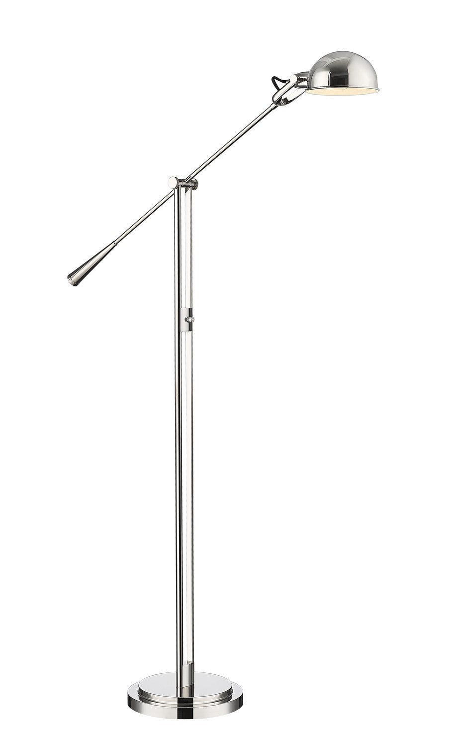 Lampe sur pied Grammercy Park Nickel poli – Z-Lite