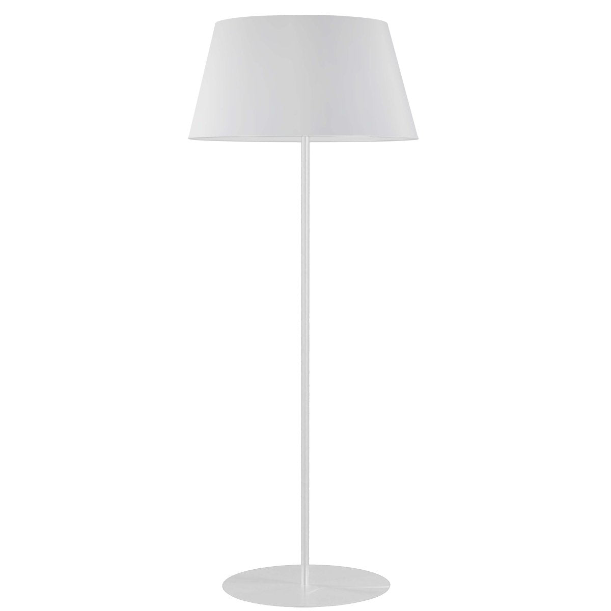 Lampe de plancher Gretchen R - Blanc mat Sans table by Dainolite | Luminaires & cie
