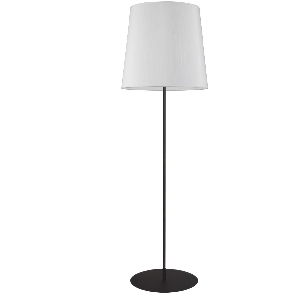Lampe de plancher Maine - Noir Blanc by Dainolite | Luminaires & cie