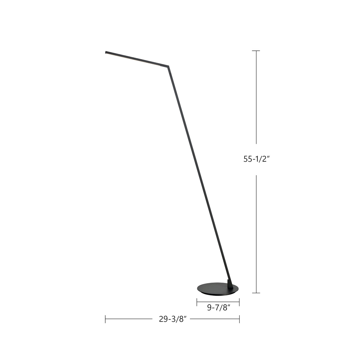 Lampe sur pied Miter – vue 3