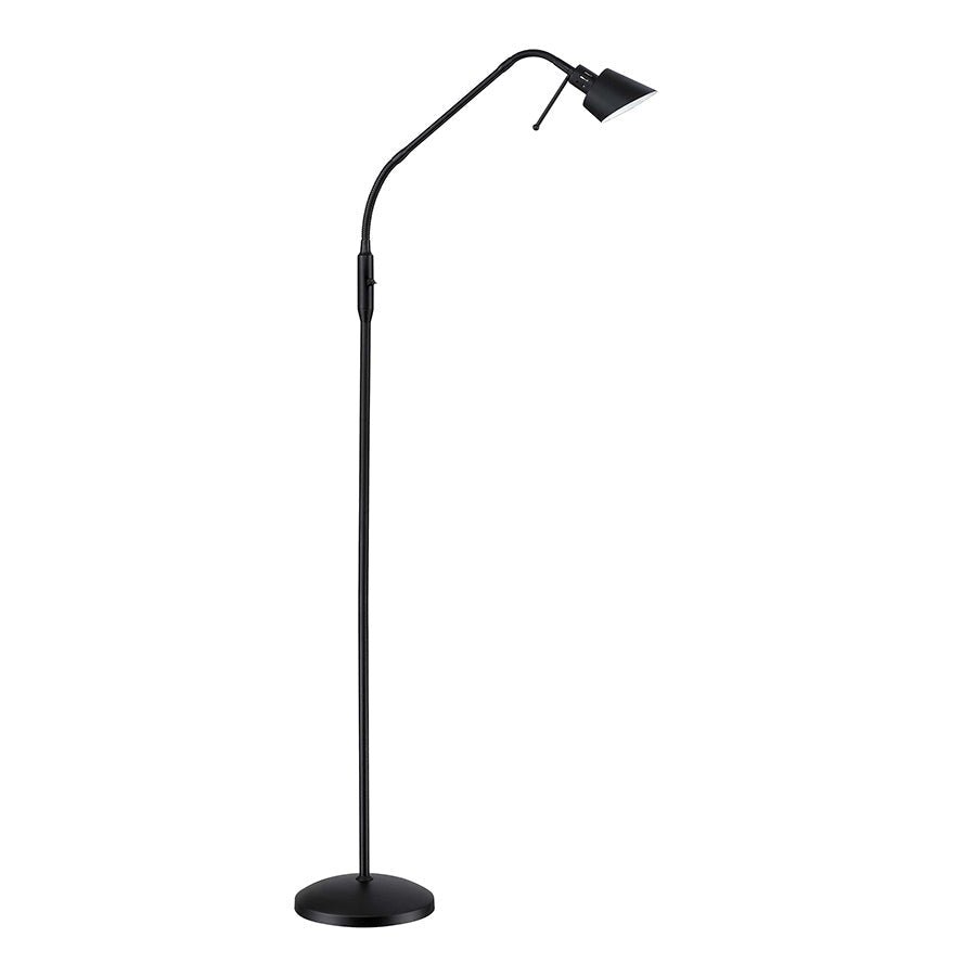 Lampe de plancher Oslo - Noir by Kendal | Luminaires & cie