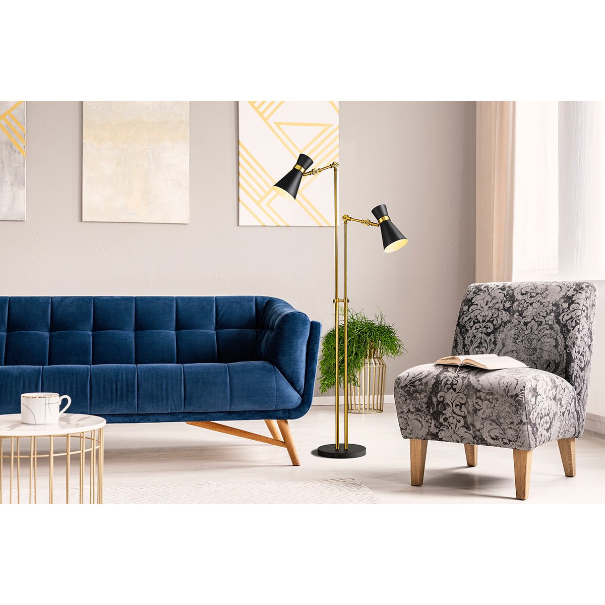 Lampe de plancher Soriano