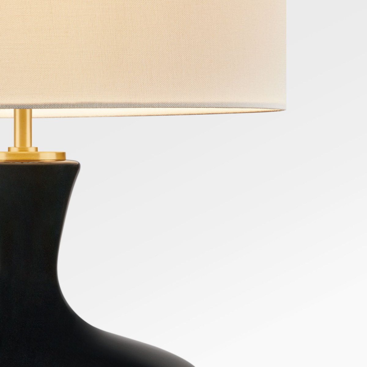 Lampe de table Amber - Vert by Visual Comfort Studio | Luminaires & cie