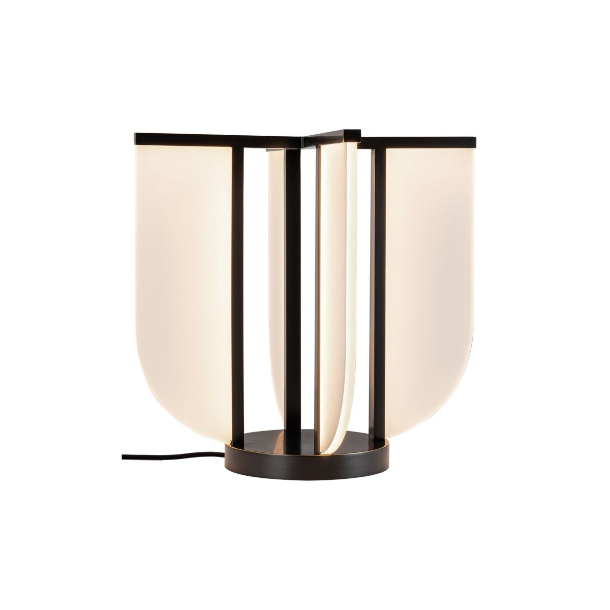 Lampe de table Anders - Bronze urbain by Alora Lighting | Luminaires & cie