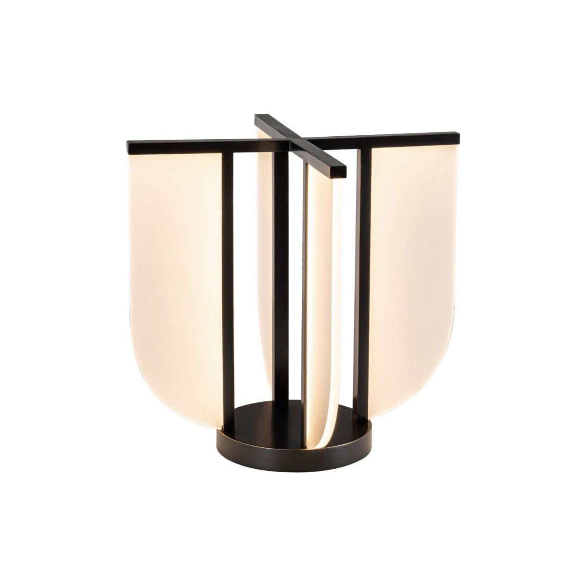 Lampe de table Anders - Bronze urbain by Alora Lighting | Luminaires & cie