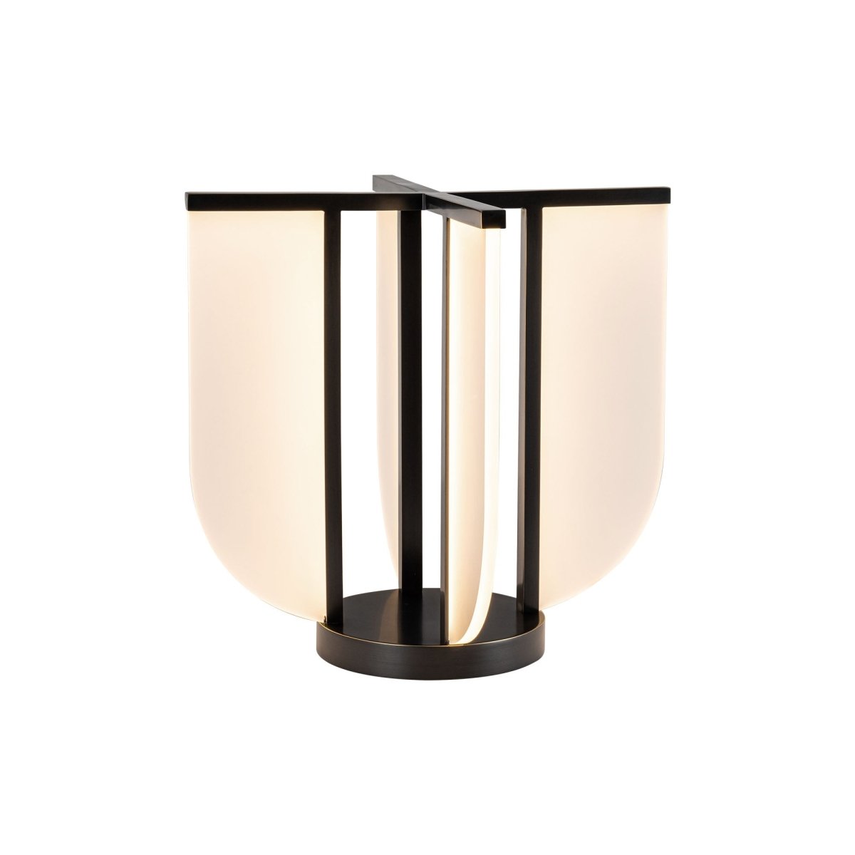 Lampe de table Anders - Bronze urbain by Alora Lighting | Luminaires & cie