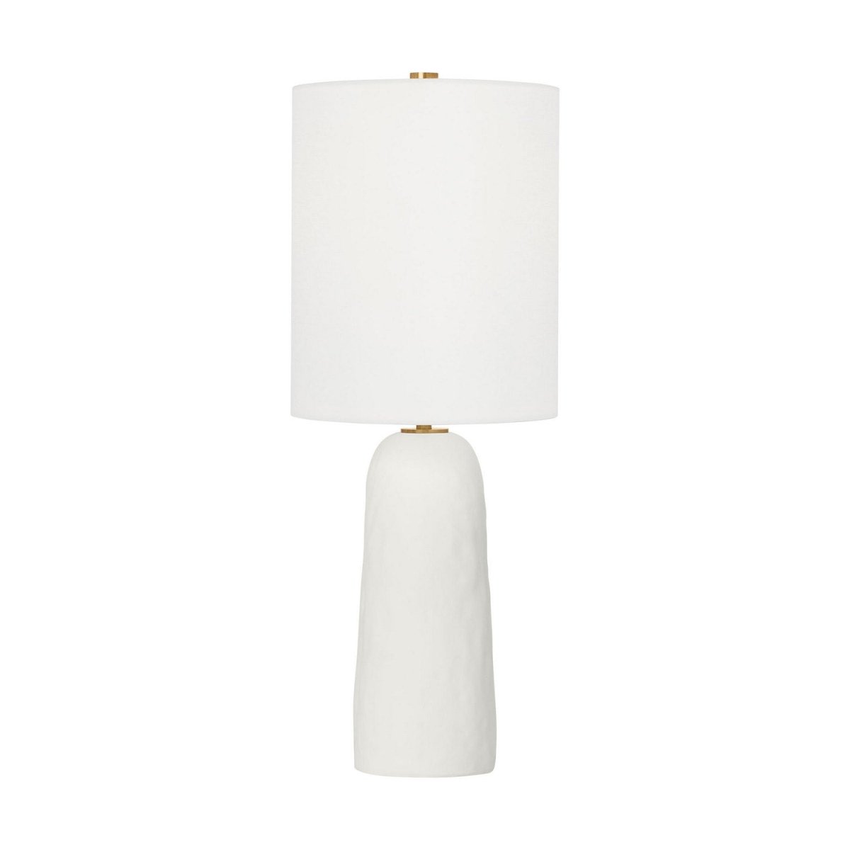 Lampe de table Aura - Céramique noire rugueuse by Visual Comfort Studio | Luminaires & cie