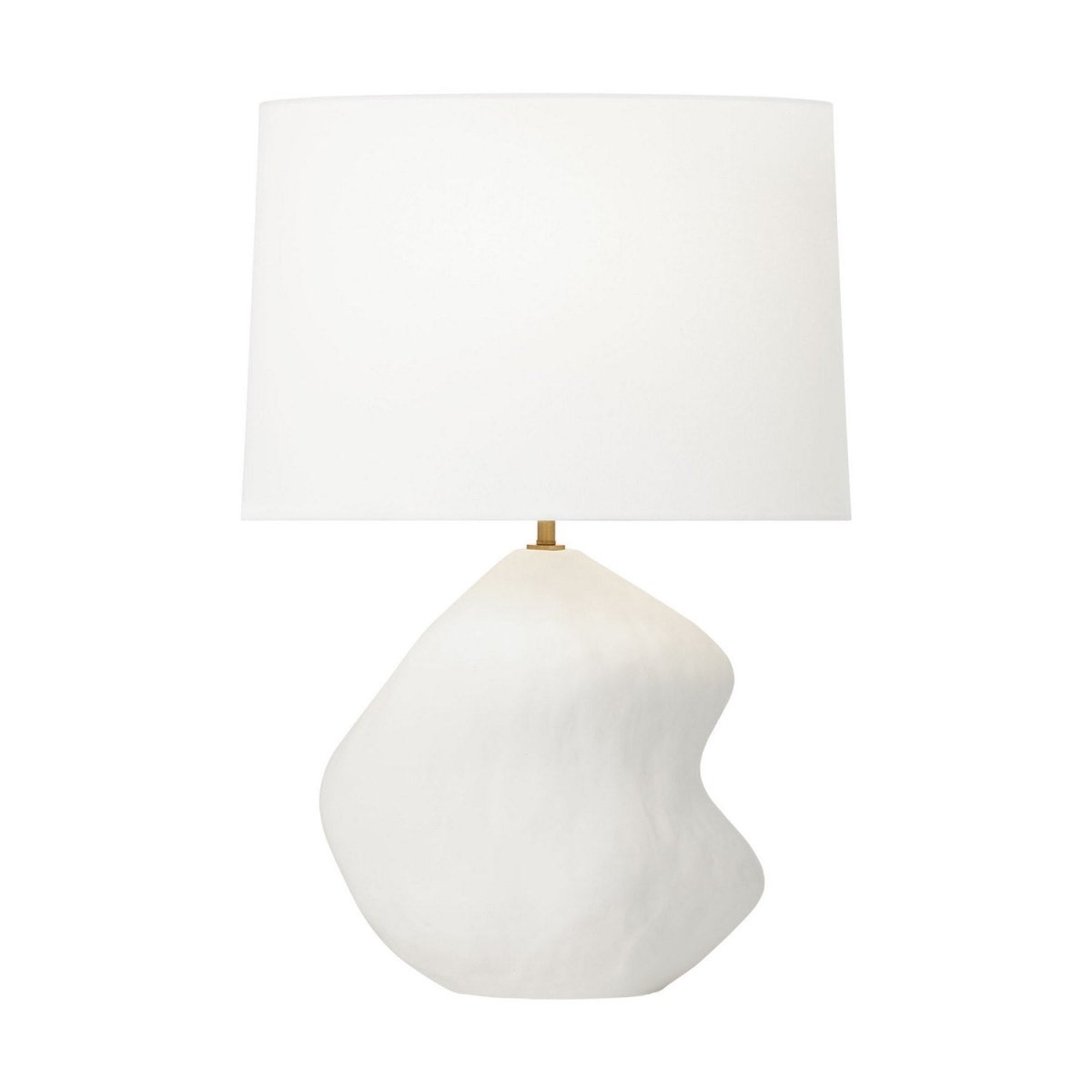Lampe de table Broxton - Céramique blanc mat by Visual Comfort Studio | Luminaires & cie