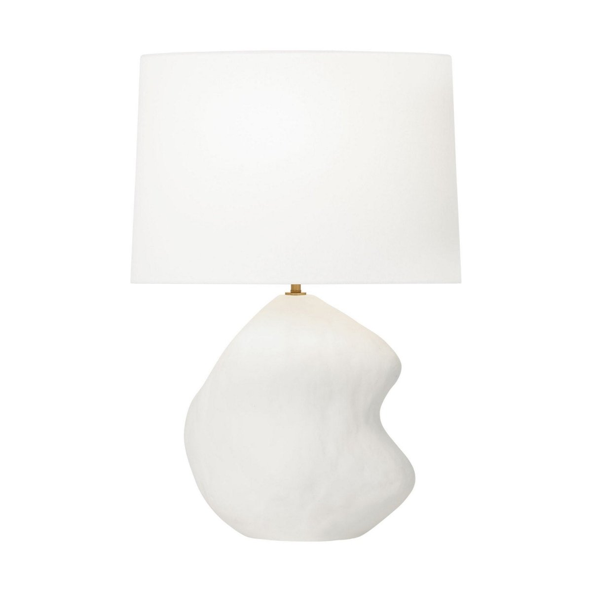 Lampe de table Broxton - Céramique noire rugueuse by Visual Comfort Studio | Luminaires & cie