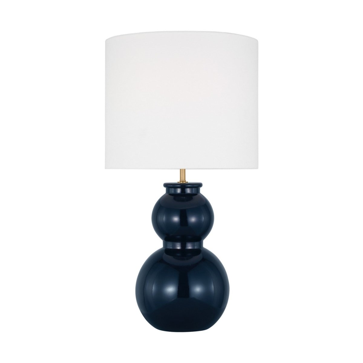 Lampe de table Buckley - Bleu marine brillant by Visual Comfort Studio | Luminaires & cie