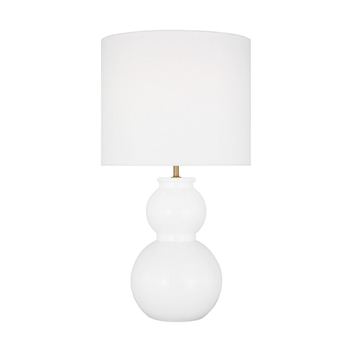 Lampe de table Buckley - Blanc brillant by Visual Comfort Studio | Luminaires & cie