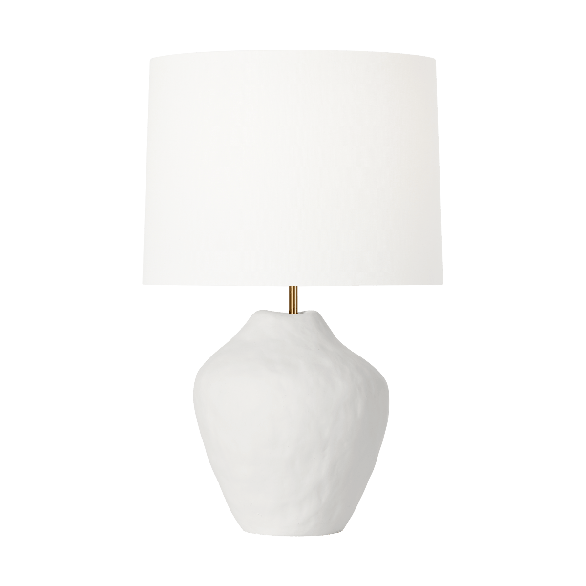 Lampe de table Cadley - Céramique blanche mate by Visual Comfort Studio | Luminaires & cie