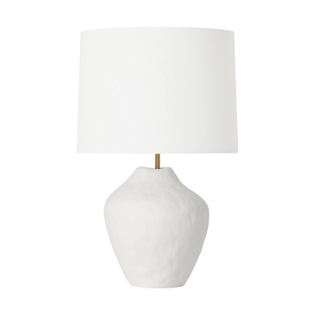 Lampe de table Cadley - Céramique noire rugueuse by Visual Comfort Studio | Luminaires & cie