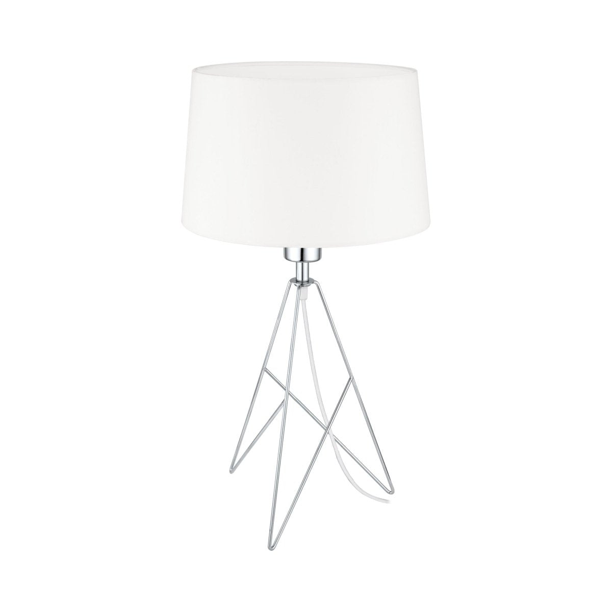 Lampe de table Camporale - Chrome by Eglo | Luminaires & cie