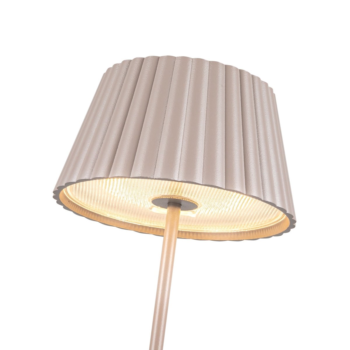 Lampe de table Dario - Gris de la pierre de lune by Kuzco Lighting | Luminaires & cie