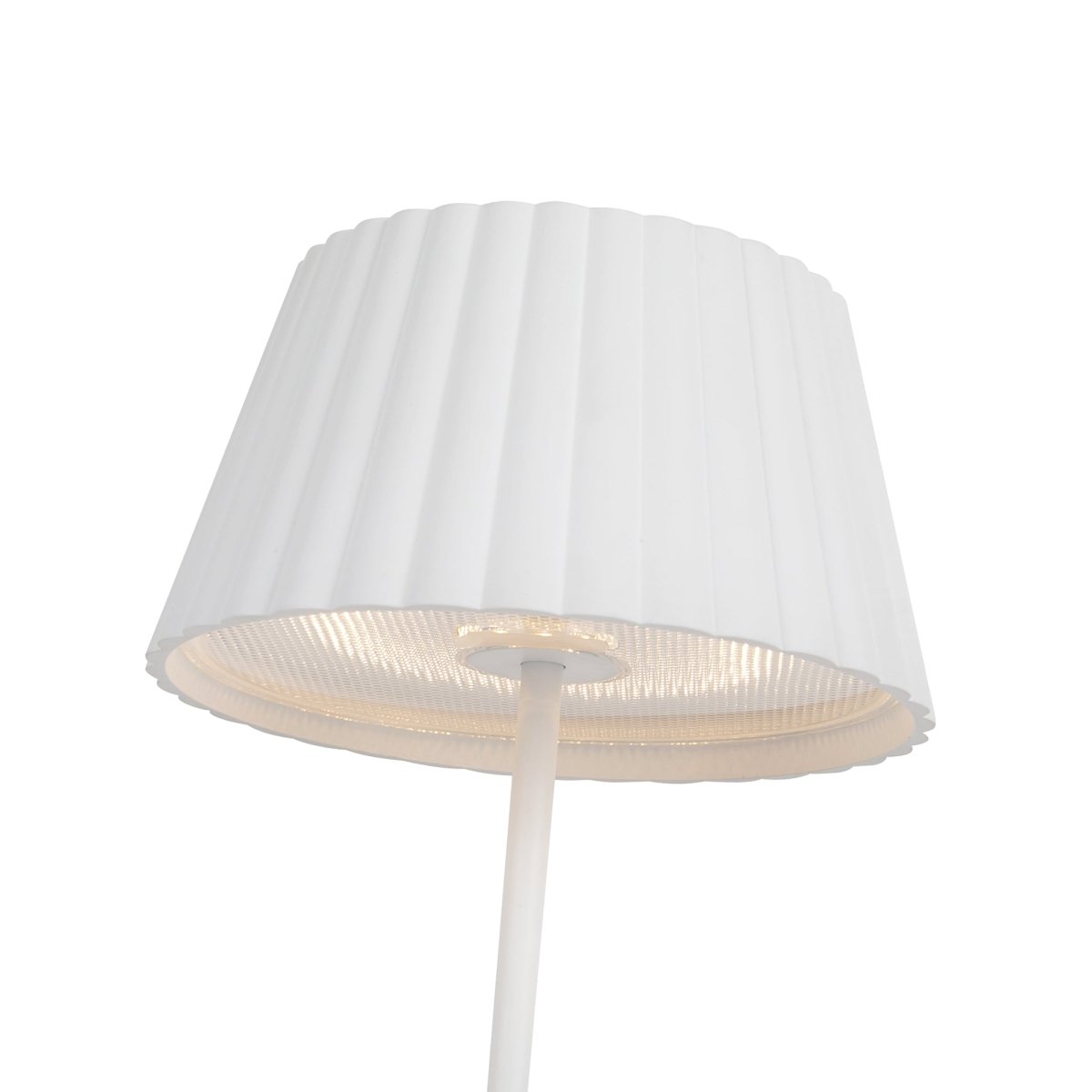 Lampe de table Dario - Blanc by Kuzco Lighting | Luminaires & cie
