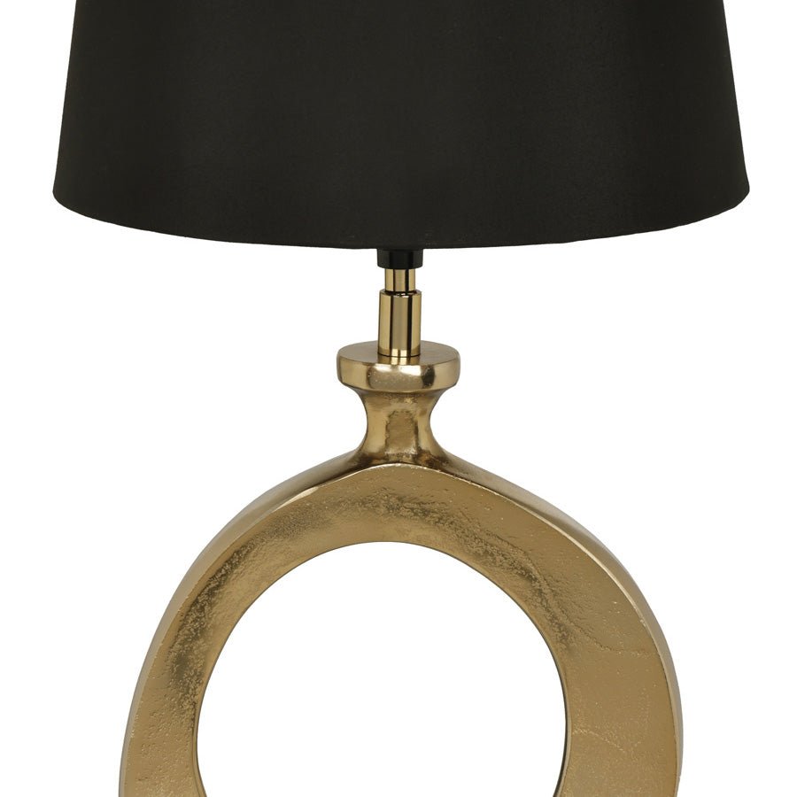 Lampe de table Diezma - Or et noir 11.81" by Eglo | Luminaires & cie