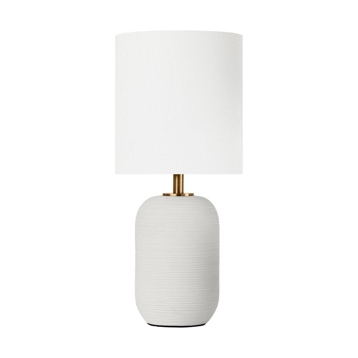 Lampe de table Fanny - Rough Black Ceramic 14 by Visual Comfort Studio | Luminaires & cie
