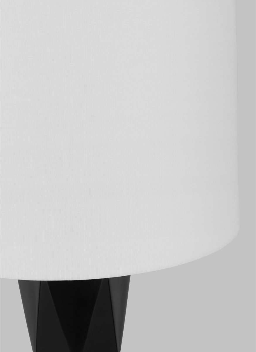 Lampe de table Fernwood - Blanc brillant by Visual Comfort Studio | Luminaires & cie